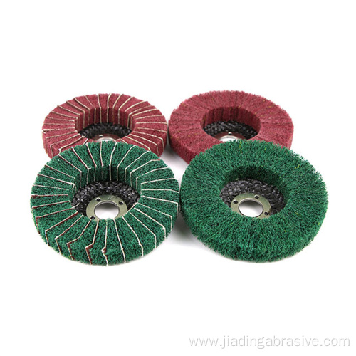 150mm Non Woven abrasive nylon fibre Polishing Wheel